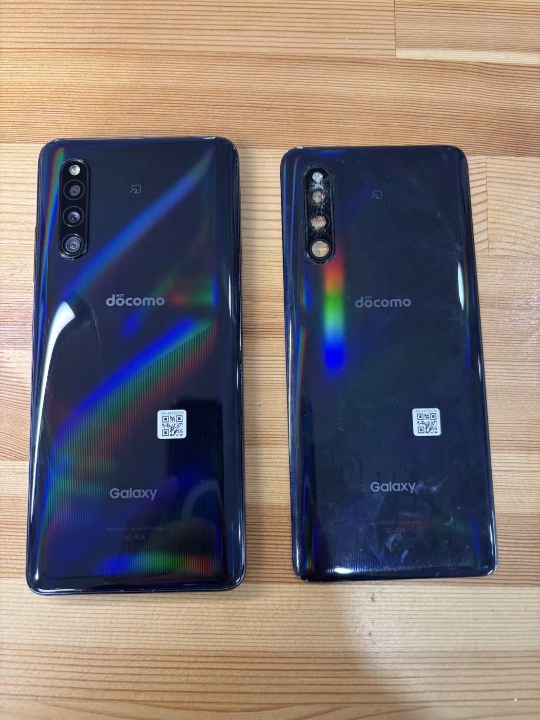GALAXYアウトカメラレンズ交換
